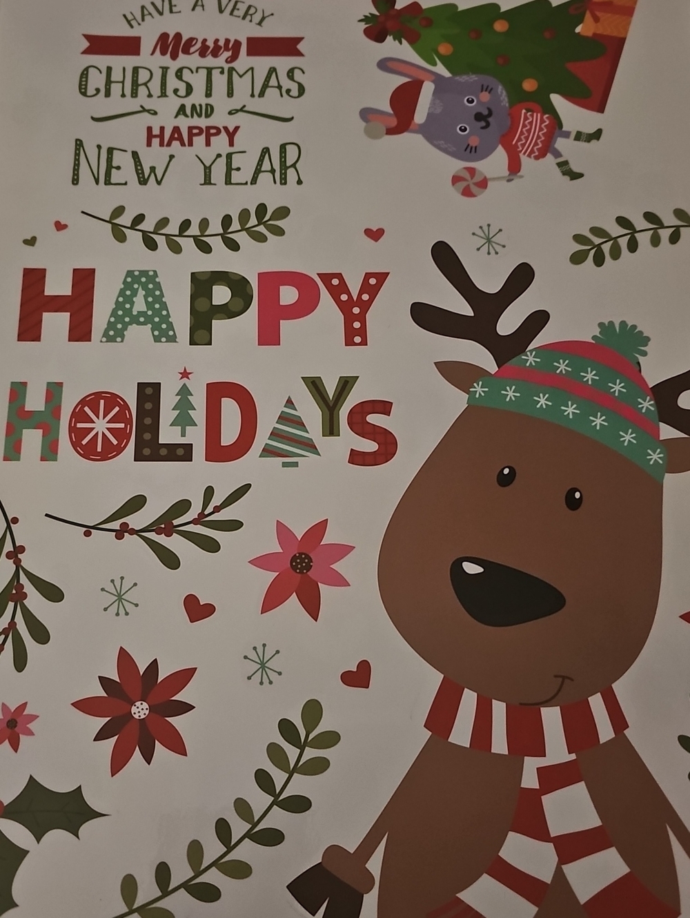 Holiday Decorative Window Clings